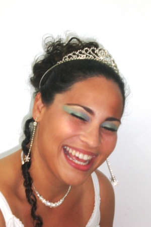  Very natural, but eye catching bridal beauty, for someone who envisions looking like a princess on there big day!!