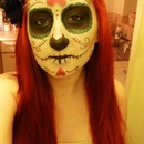 Halloween Sugar Skull Make-Up 