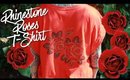 Rhinestone Roses T-Shirt | BellaGemaNails