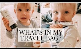 What's in my Travel Bag? (Skincare/Makeup/Hair Products) | Kendra Atkins