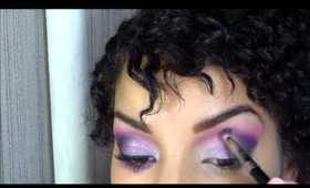 Purple Shock (makeup look)