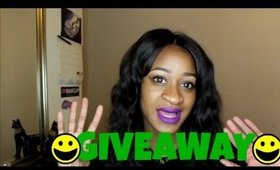 HUGE Giveaway: 3 Bundles Hair, Vitamins Gift card,e