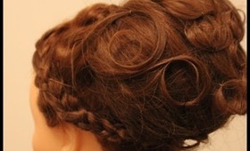 Grecian (Sparticus) Inspired Updo