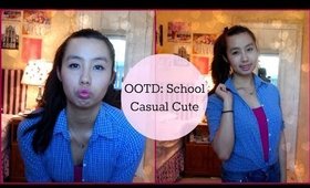 OOTD: School (Casual Cute) 2014 | Maxxbeauty