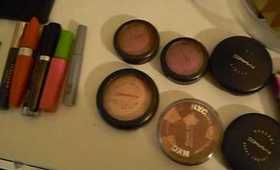 My start off make up collection