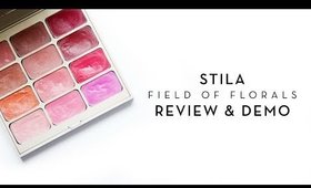 Review & Demo | Stila Field of Florals Convertible Lip & Cheek Palette