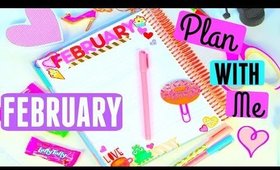 February 2016 Plan With Me| Valentine's Day 2016  PWM Giveaway!!