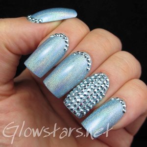 Read the blog post at http://glowstars.net/lacquer-obsession/2014/04/featuring-born-pretty-store-blue-stud-rhinestones/