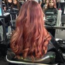 Red violet ombre 