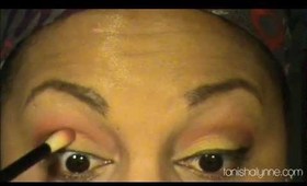 Tutorial :: ELF 144 Palette : Pink/Yellow/Brown