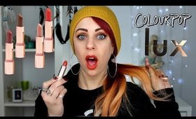 WORTH IT? Colourpop Lux Lipsticks: First Impressions & Wear Test | GlitterFallout