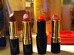 All of my Favorite Lipsticks by Revlon! I think except for 1❤💛💚💙💜
