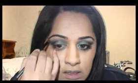 Holiday Makeup Tutorial - Emerald Green Smokey Eye