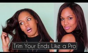 Trim Your Ends Like a Pro { at Home} ◌ alishainc