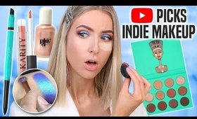 FULL FACE OF INDIE MAKEUP MY SUBSCRIBERS RECOMMENDED
