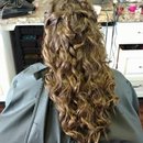 long hair formal hair by Christy Farabaugh  