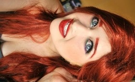 Little Mermaid Halloween Make up Tutorial