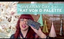 12 Days of Christmas Giveaway - DAY 2 {Kat Von D}