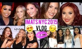 IMATS NYC 2015 VLOG ♡ Meeting Jaclyn Hill, Shopping and Parties | JamiePaigeBeauty