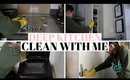 RELAXING KITCHEN DEEP CLEAN WITH ME UK WITH MUSIC 2020