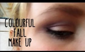 Colourful Fall Make Up Tutorial