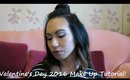 Soft and Cool Valentine's Day Make up Tutorial 2016 | chiclydee