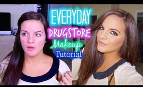 Everyday Makeup Tutorial Using DRUGSTORE MAKEUP | My Favorite Products & Tips