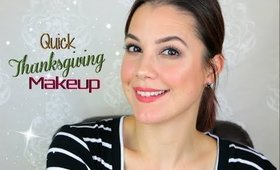 QUICK Thanksgiving Holiday Makeup