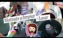 MOTIVATE A LIMPIAR + LAVANDO | Kittypinky