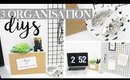 3 Easy Organisation DIY's - Desk Goals