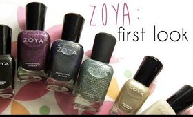 Zoya First Look & Swatches: Aurora, Feifei, Vega, Severine, Anais & Charlotte