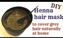 DIY Henna Hair pack to color grey hair naturally-Simple & best henna pack for men & women.