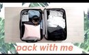 Pack with Me Carry on  ✨Weekend Getaway / Short Work Trip 2018