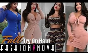 THICKNATION FALL TRY ON - FASHION NOVA CURVE | MISSSPERU