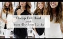 Cheap Fall haul with Asos / Boohoo Links