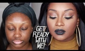 Get Ready with Me | Goth Glam | Makeupd0ll