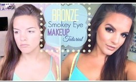 Bronze Smokey Eye |  Makeup Tutorial