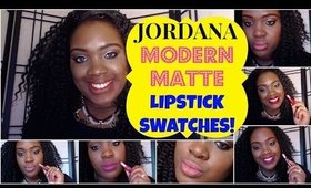 Jordana Modern Matte Lip SWATCHES!