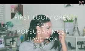 First Look/ Open Box: PopSugar Must Have Box | Beautynthebronzer