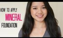 How to Apply Mineral Foundation || BareMinerals