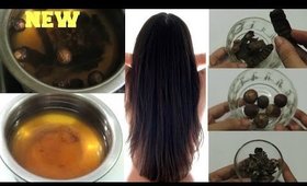 DIY -Homemade all natural shampoo to stop hair fall/hair loss with Amla,Shikakai,& Reetha