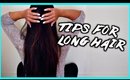 hair care routine & tips for growing long hair