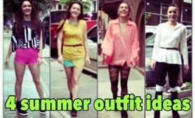 4 Outfit Ideas for the Hot & Cool SUMMER days