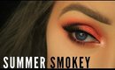 Spring/Summer Orange Smokey Eye Makeup | Eimear McElheron
