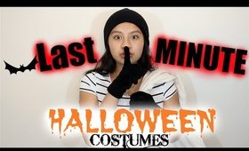 4 LAST MINUTE Halloween Costumes! (DIY)
