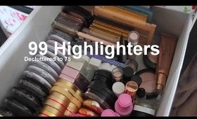 Highlighter Collection and Declutter | 99 Highlighters