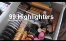 Highlighter Collection and Declutter | 99 Highlighters