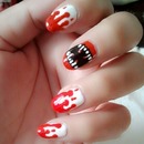 my nail for halloween.