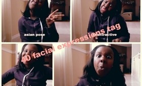 40 facial expressions tag!