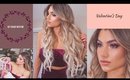 GRWM Valentine's Day 2019 | Hair & Makeup Transformation (Before & After!)